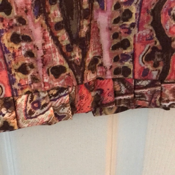 Spring Skirt with Flirty Ruffle Hem - Picture 2 of 2